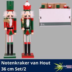   Malzeme Dekoratif Fındıkkıran Red-Green (36cm-1 adet)