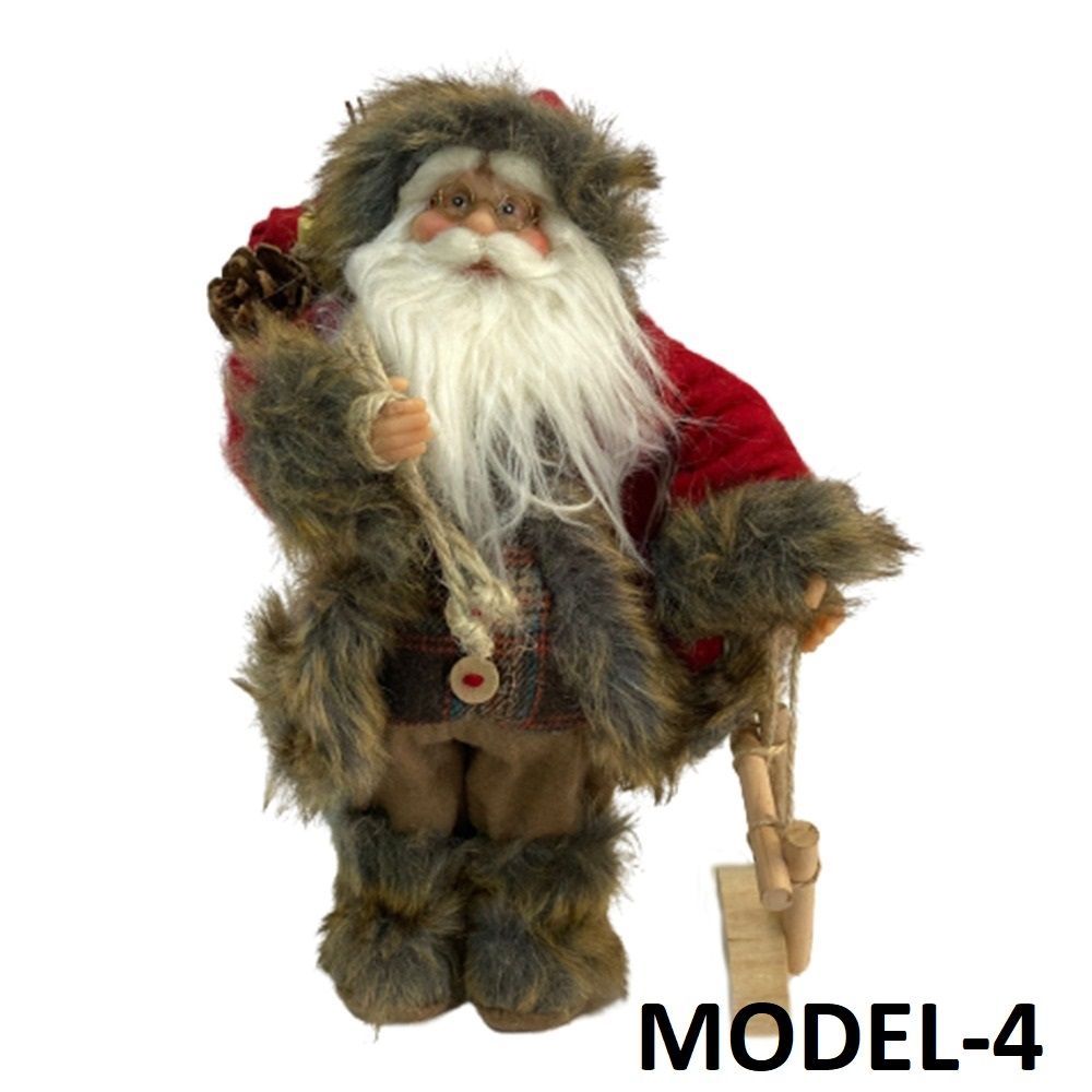 İthal Dekorasyon Ürünleri | Malzeme Dekoratif Yılbaşı Süsü Noel Baba (İthal-1 adet-85 cm) | 