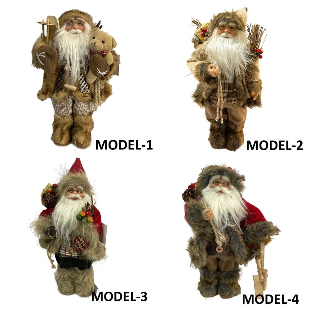 İthal Dekorasyon Ürünleri | Malzeme Dekoratif Yılbaşı Süsü Noel Baba (İthal-1 adet-85 cm) | 