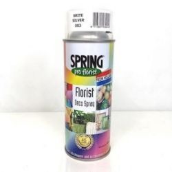 Malzeme  İthal Sprey Deco Spring Pro Florist Brite Silver (003-400 ml)