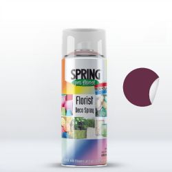 Malzeme  İthal Sprey Deco Spring Pro Florist Burgundy Red  (051-400 ml)